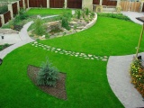 Дизайн газона