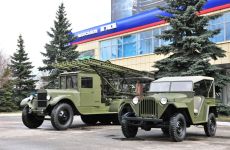 «Группа ГАЗ» к 9 Мая отреставрировала «Катюшу» и советский «виллис» — ГАЗ-67Б